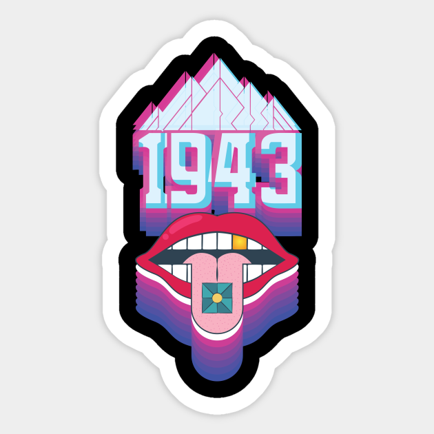 LSD 1943 T-Shirt Discovery LSD - Lsd - Sticker | TeePublic
